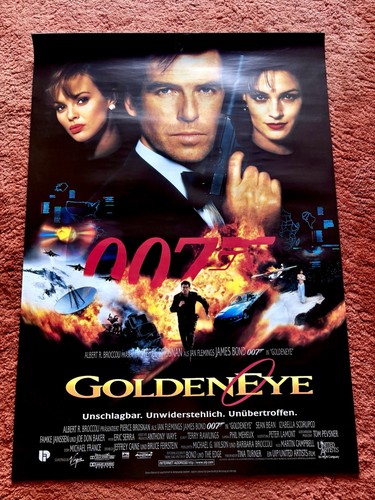 Goldeneye kinoplakat poster - kinoplakat,
