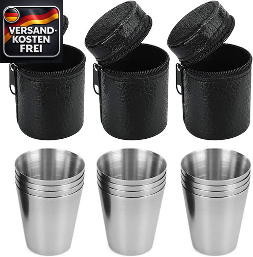 Flachmann becher stück - flachmann, becher,