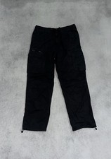 Schwarze Cargo Hose baggy H&M