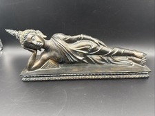 Liegender Buddha Figur signiert 29 cm - 1628,9g