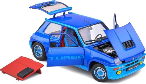 Solido renault turbo blau - renault, 1