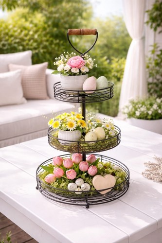 Etagere körbe korb metall - etagere,