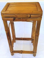 Bambus Blumenhocker Vintage