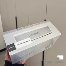 Hot Sealed Bose SoundLink MiniIISpecial Ed Bluetooth Portable Speaker Silver New