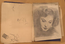 Skizzenheft Zeichnung  München Riesenhuber 1913 Nachlass