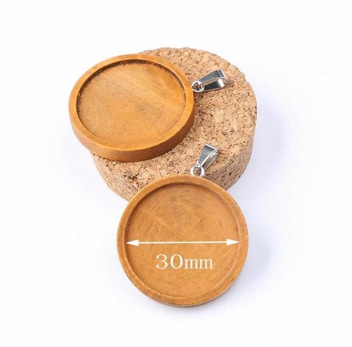 Holz anhänger 30mm - anhänger,