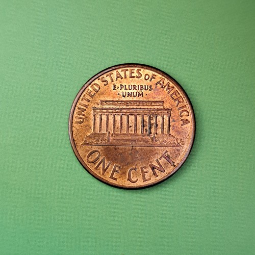Cent münze aus - usa, /