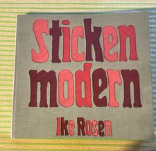 Sticken Modern, Ike Rosen, Buch Gebunden.