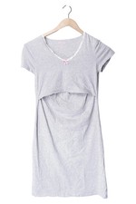 Boob Damen Freizeitkleid Stillkleid Grau Gr. 38; M Casual Baumwolle