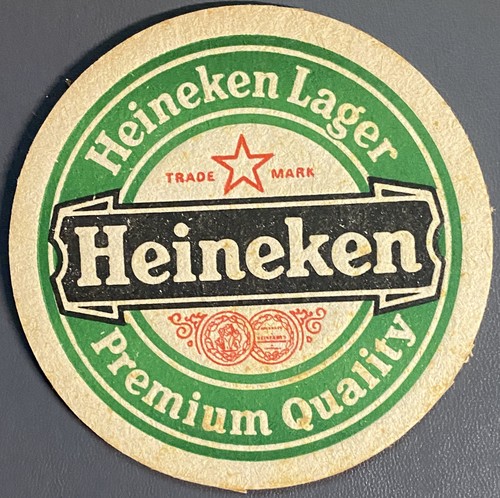 Heineken lager bierdeckel - heineken, /