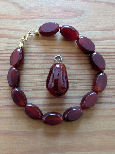 Karneol armband geknüpft - karneol-armband,,