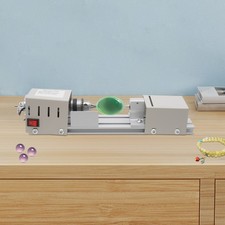 7 Gänge Mini-Drehmaschine Tischholzarbeiten Holz Bohrmaschine 4000–9000 U/Min