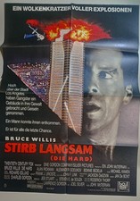 Filmplakat STIRB LANGSAM A1 EA Kinoposter Bruce Willis Alan Rickman KULT