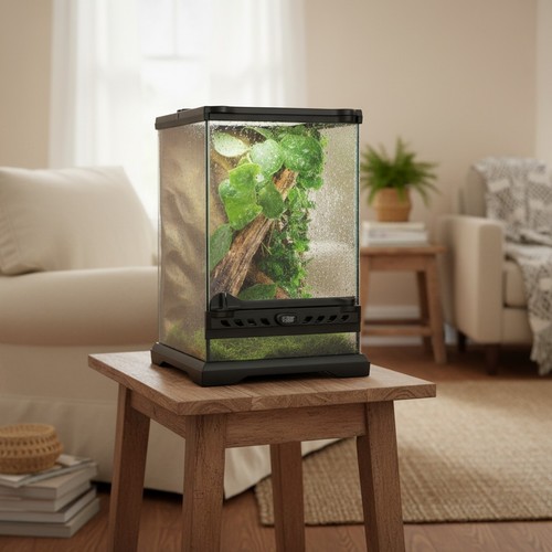 Modern glass terrarium for - terrarium,