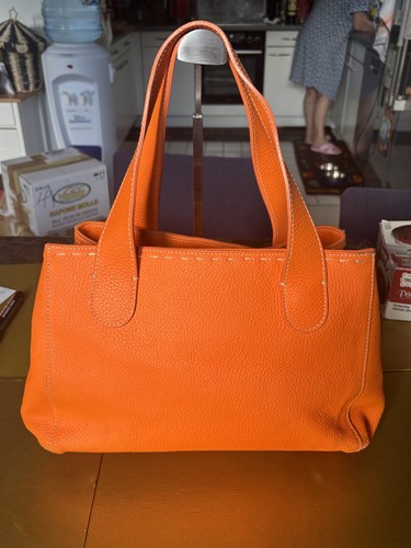 Large orange bag - large,
