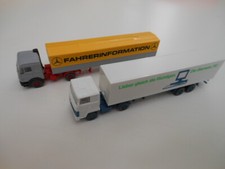 2 x seltene LKW Werbemodelle