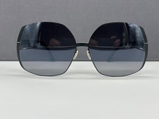ic Berlin Sonnenbrille Damen eckig schwarz groß Mercedes MB 06 NP:399€ *Kratzer