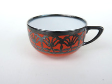 ALTE ROSENTHAL SELB BAVARIA  MOKKATASSE TASSE SILBEROVERLAY