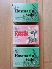 ORIGINAL DDR 3×Seife Naturkosmetik Florena Ostalgie Vintage 