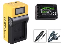 Premium Akku + LCD-Ladegerät