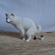 JXK 1:6 SHIBA INU - Asiatischer Spitz - Hund - Hundefigur