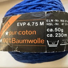 Cablé Garn EVP  DDR Baumwolle Mercerisiert