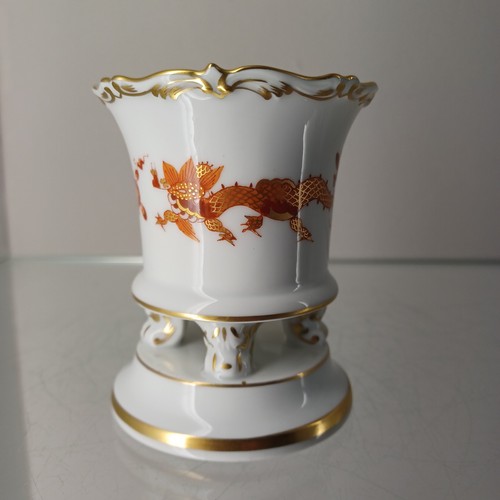 Meissen füsschenvase reicher - füsschenvase,