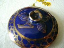 Kobalt Dose mit Deckel  H=