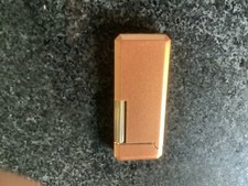 FEUERZEUG Ibelo  Gasfeuerzeug West Germany UNBENUTZT Sammer Goldfarben 