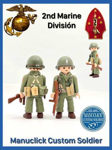 Playmobil custom ww2 - custom, marine