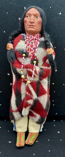 Vintage skookum indianer - skookum, puppe