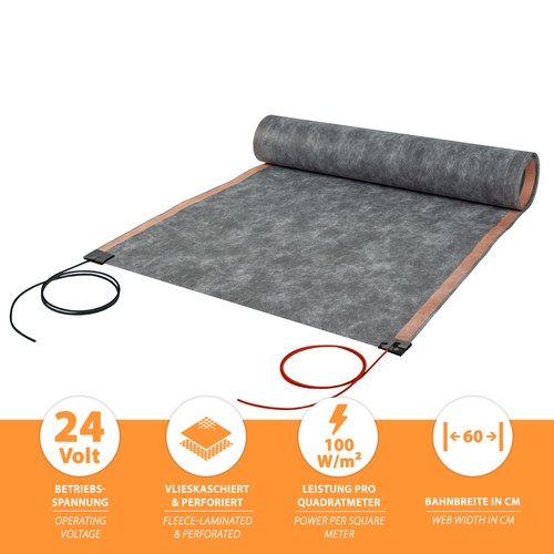 24v infrarot fußbodenheizung - infrarot,