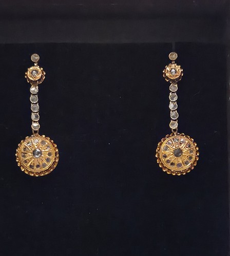 Diamant ohrringe antik - ohrringe,