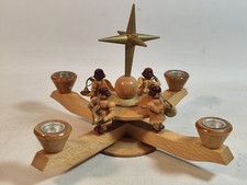 Adventsleuchter Musikanten Engel Advent Erzgebirge Leuchter F. Baldauf OVP GA11