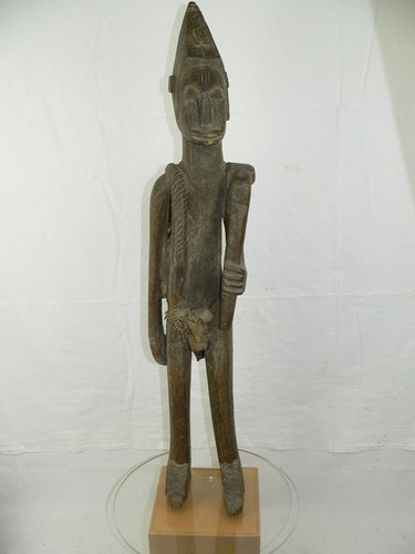 Große holzfigur aus afrika - große,