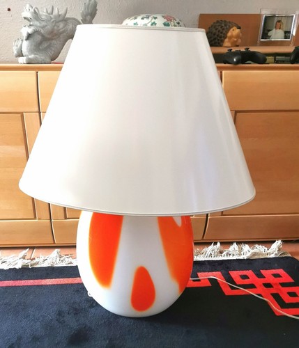Glass floor lamp light large
