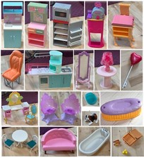 Various Barbie Mattel Playset