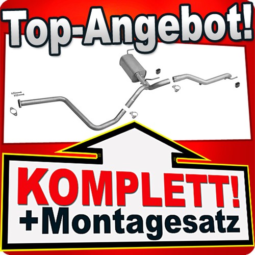 Auspuff für chevrolet cruze - für,