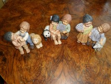 3 x Figur Goebel Kinder Löwe