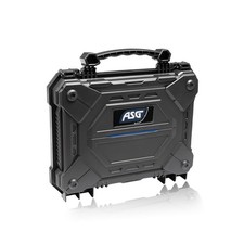 Pistolenkoffer Waffenkoffer Gun Case Tactical Koffer Kunststoff Schwarz