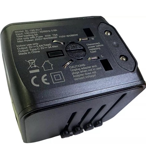 Worldwide travel plug adapter - plug,