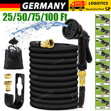 Flexibler Gartenschlauch Wasserschlauch dehnbarer Flexischlauch mit 8 Funktionen