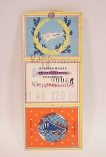 Rarität Vintage original Klepper-Werke Stich & Klepper Kleppermantel Etikett