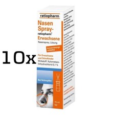 10x NASENSPRAY ratiopharm