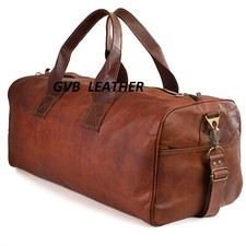 24 " Leder Duffle Reise Herren