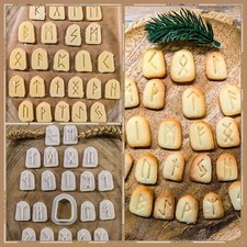 Runen Alphabet/ Futhark / Runen Nordisch 25 teiliges Set