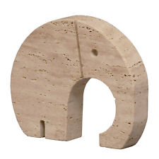 Skulptur Elefant aus Travertin