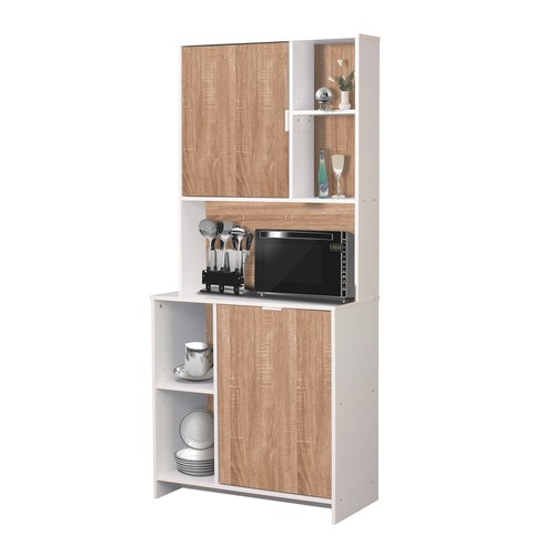 Küchenschrank malin weiß - küchenschrank,