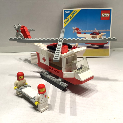 Lego 6691 rettungshubschrauber - lego,