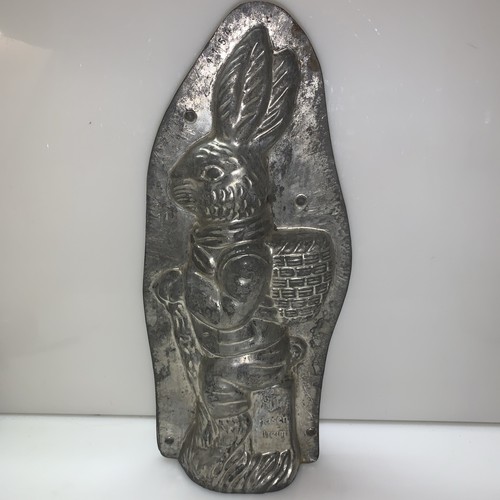 Vintage schokoladenform hase - vintage,